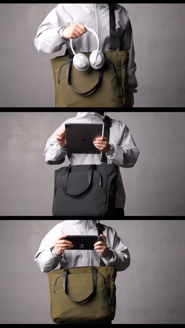 Amazon | [ALPAKA] Bravo Tote Bagトートバッグ 16インチラップトップ